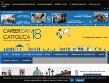 Tablet Screenshot of careerdaycattolica.it